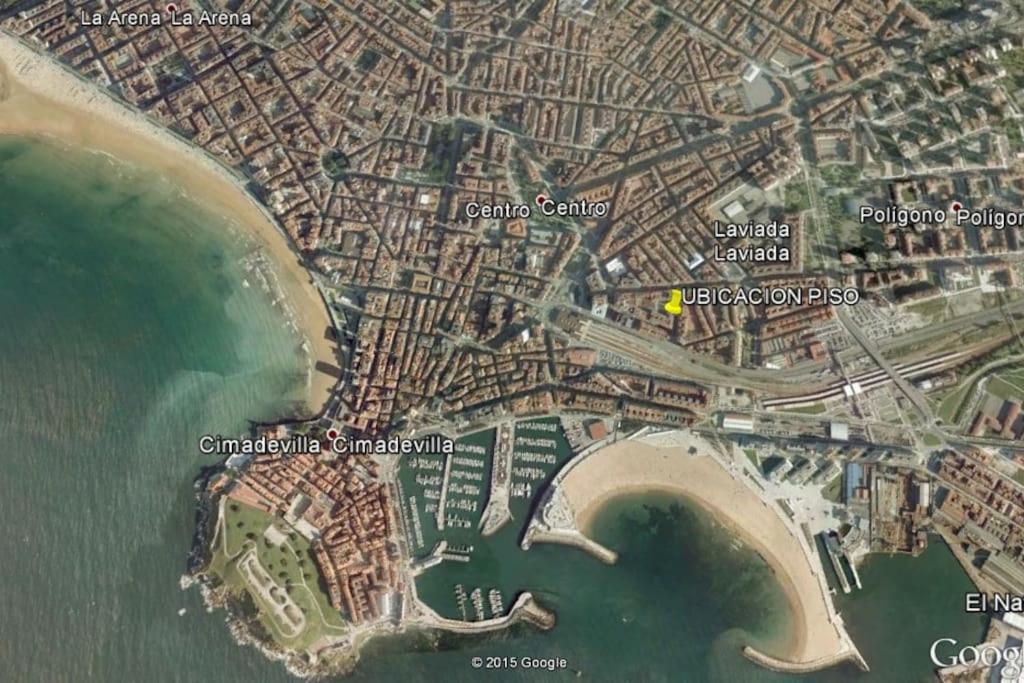 A Un Paso De La Playa, Amplio Apartamento 希洪 外观 照片